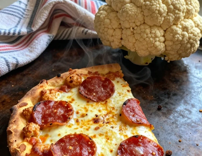 Cauliflower Pizza Crust Bubby Real Voice
