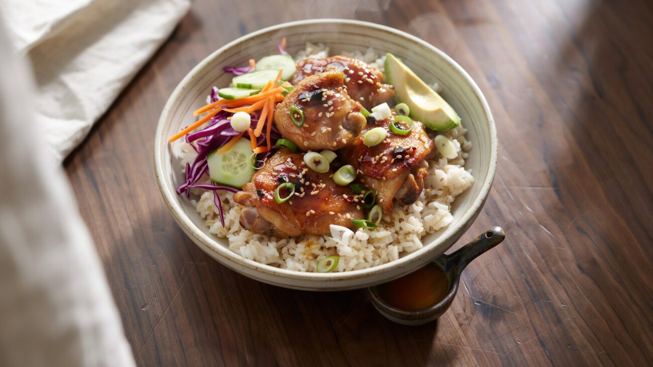 Honey Chicken Bowl Healthy